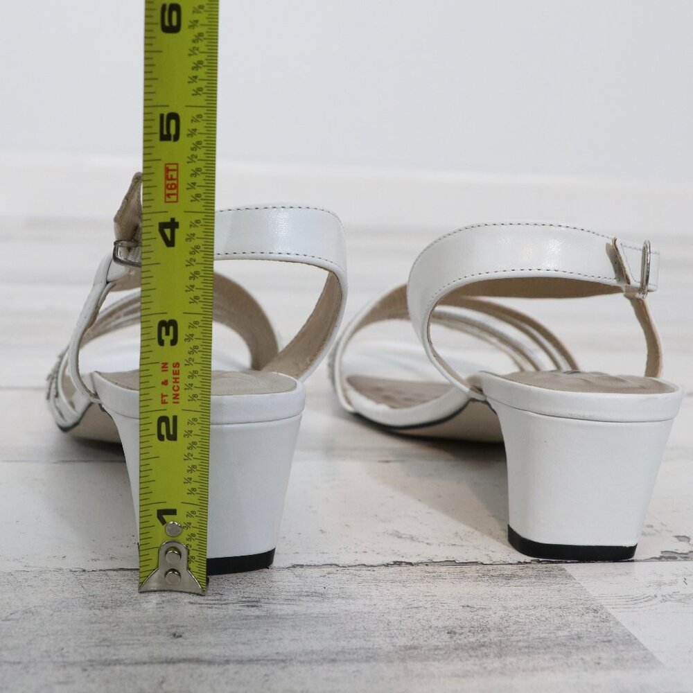 Walking Cradles Lettie White Cashmere 8.5 New without Box - Picture 8 of 10